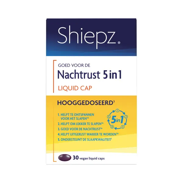 Gratis, Shiepz Nachtrust 3 In 1 Hooggedoseerd 30 Capsules thumbnail