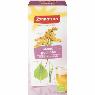 Zonnatura Thee Ideaal Gewicht 20 Zakjes