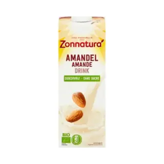 Zonnatura Sonnennatura Almond Drink Unsweetened 1000 Ml 1 Unit