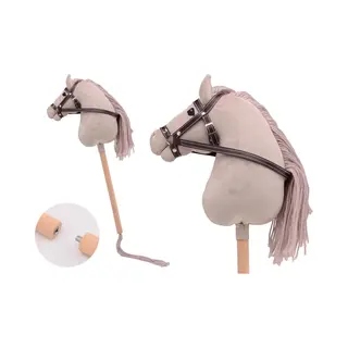 Johntoy Holly Horse Stokpaard - Realistisch Paard Om Op Te Rijden - 80 Cm