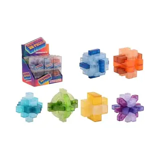 Johntoy 3D Puzzel Hersenkraker In Box - Denkspel Speelgoed.