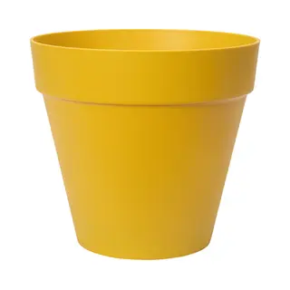 elho 8711904348564 bloempot Geel Kunststof