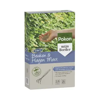 Pokon Beuken & Hagen Mest - 2, 5kg - Meststof - 3-in-1 Werking
