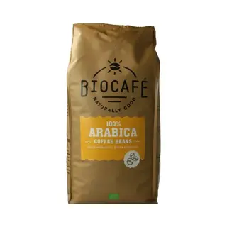 Biocafe Koffiebonen Arabica - Medium Branding - 1 Kg