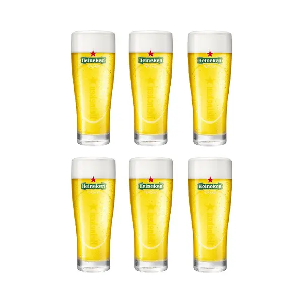 Heineken Ellipse Bierglas - 0.25 L - 6 Stuks thumbnail