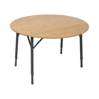 Bo-Camp Poundbury - Urban Outdoor - Ronde Bamboe TafelØ 90 Cm - Verstelbaar