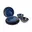 Donker blauw