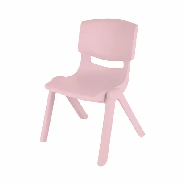 Van der Meulen Kinderstoeltje Plastic Pastel Roze thumbnail