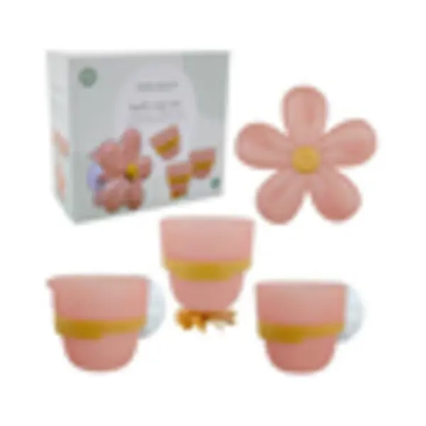Rubo Toys Little Dutch Badwand bekers bloem thumbnail