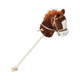 Van der Meulen Stokpaard Met Geluid Bruin 95cm