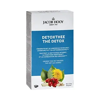 Jacob Hooy Detox Theezakjes, 50 Stuk, 50 Units