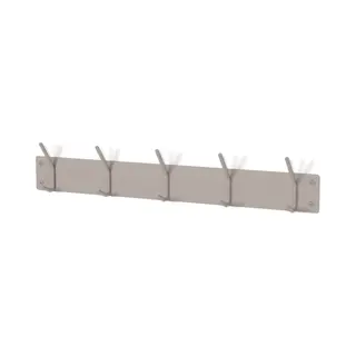Spinder Design Fusion 5 - Wandkapstok - 10 Haken - Silky Taupe