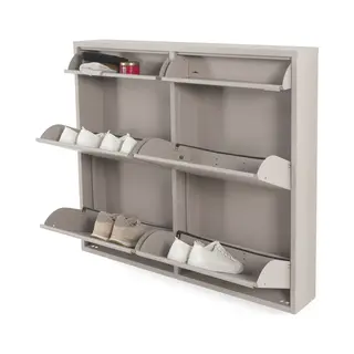 Spinder Design Billy 6 Schoenenkast - Silky Taupe