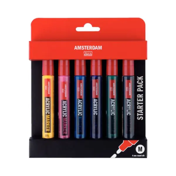 Talens 17519002 markeerstift 6 stuk(s) Meerkleurig thumbnail