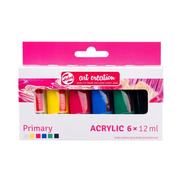 Talens Art Creation Acrylverf Set Primary | 6 X 12 Ml thumbnail