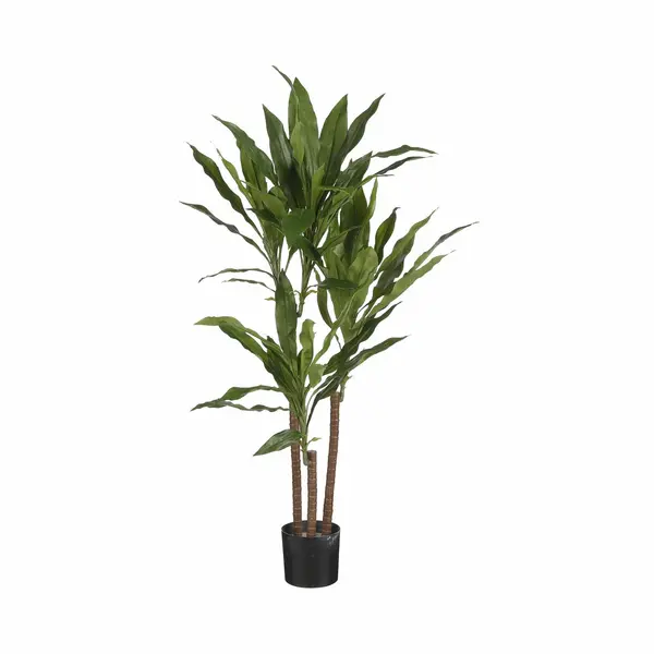 Mica Decorations Kunstplant - Dracaena - Groen - In Pot - 100 Cm - Kunstplanten/nepplanten thumbnail
