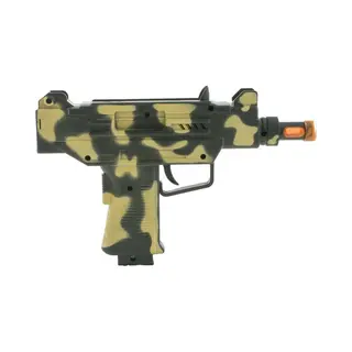 Funny Fashion Uzi Machinepistool - Plastic Wapen Met Geluid Voor Kinderen