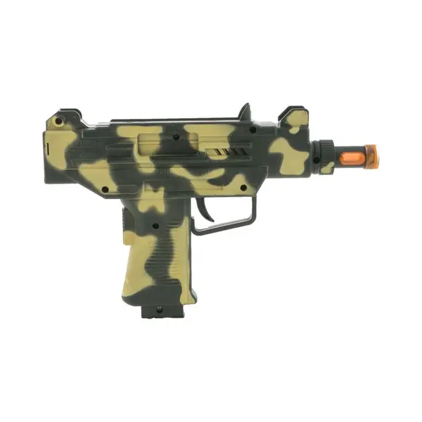 Funny Fashion Uzi Machinepistool - Plastic Wapen Met Geluid Voor Kinderen thumbnail