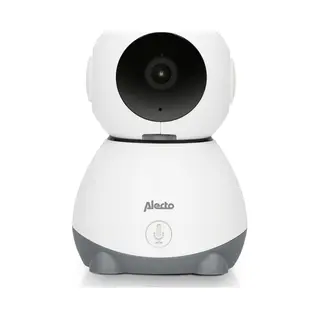 Alecto SMARTBABY10 baby-videomonitor Wi-Fi Antraciet, Wit