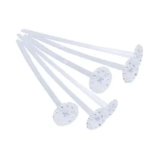 Hi Cocktailstampers/roerders - Kunststof - 8x Stuks - Transparant - 18 Cm - Tonic Stampers