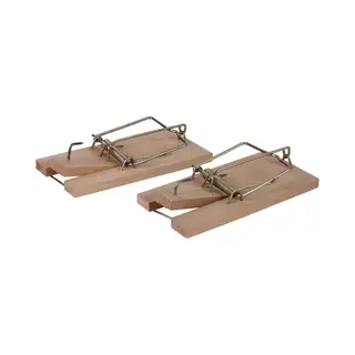 Talen Tools - Muizenval - Hout - 2 Stuks