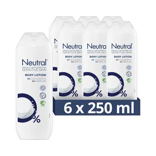 6x Neutral Bodylotion 0% 250 Ml