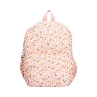 Kidzroom, Kleutertas, Turin Enchanted Memories Rugzak - Roze - Bloemen, Roze