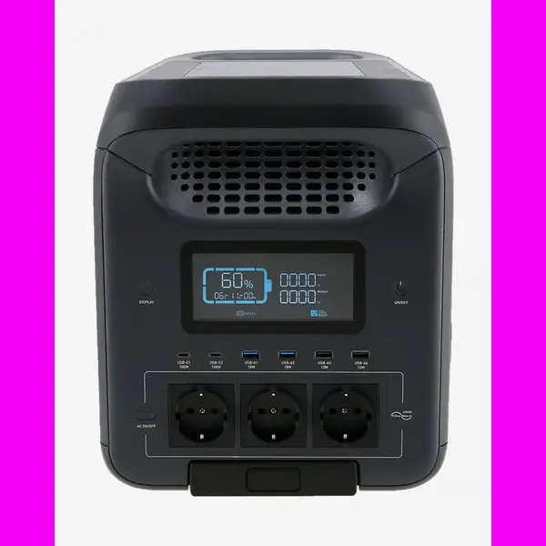 Mestic Power Station Mps-3000 - Nominaal Vermogen, 3000 W - LiFePO4 Batterij - Capaciteit, 2560 Wh thumbnail