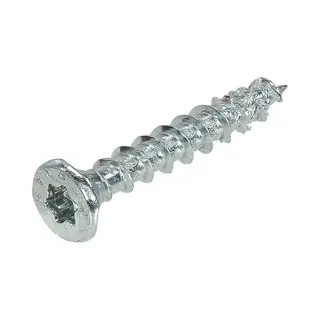 Dynaplus - Unischroeven - Torx 20 Platkop - 4 X 12mm - Verzinkt - Voldraad (200 Stuks)
