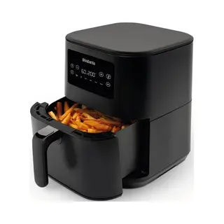 Brabantia Airfryer Xxl - 5.7 Liter - Digitaal Touchscreen - 6 Kookprogramma's - Tot 5 Personen - 80ºC Tot 200ºC - 1700 Watt - BBEK1137