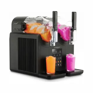 Seeger SuperSlush Twin, 4 Liter, Doppel Slush Maschine Für Zu Hause