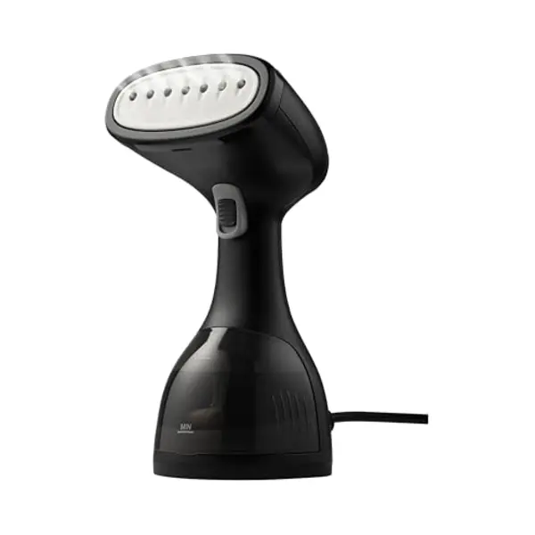 Inventum Tomado Kleiderdampfer Schwarz, Stoomborstels, Zwart thumbnail