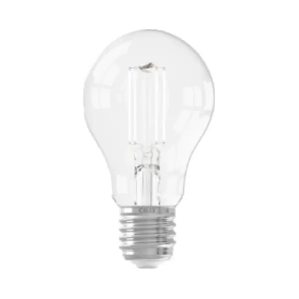 Calex Lichtbron E27 Standaardlamp - Glas - Transparant - 7, 5W - (60W) - 6 X 10 X 6 Cm (BxHxD) thumbnail