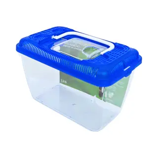 Penn Plax Fauna Box Met Blauwe Deksel 3, 8 Liter