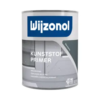 Wijzonol Kunststof Primer 0, 75 Liter Blauwgrijs