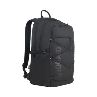 Nomad® Lahko 28 Liter Rugzak | Zwart | Premium Dagrugzak Dames & Heren | Laptop Rugtas 17 Inch | Gerecycled Ripstop | Ademende Rug