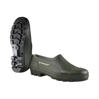 Wellie Clog Schuh Nummer 37 Grün/schwarz B350611 - Dunlop