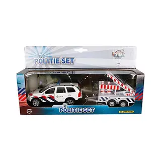 Kids Globe Die-cast Politie Volvo XC90 Met Pijlwagen Nl