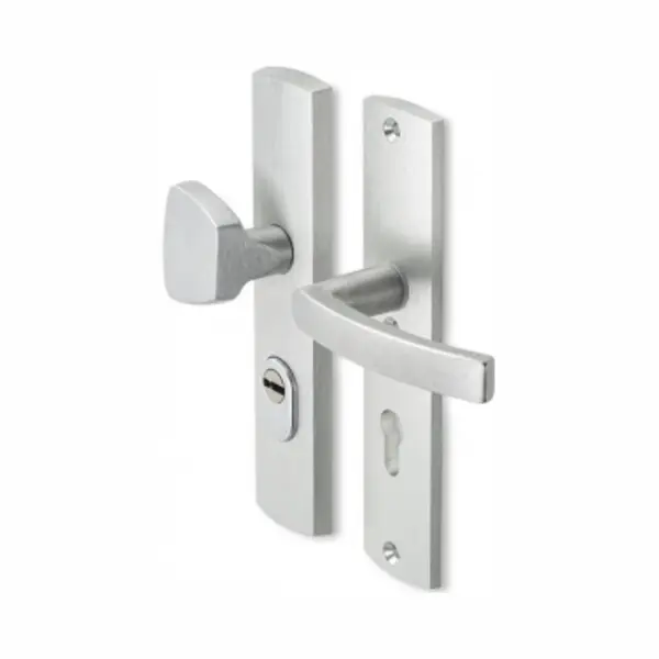 Axa Curve Plus - Veiligheidsbeslag - Kerntrekbeveiliging Skg*** - Aluminium Geslepen thumbnail