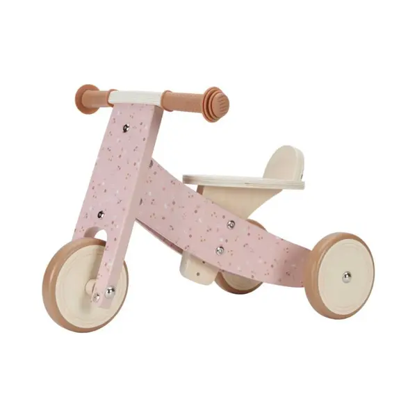 Loopfiets Little Dutch Pink Flowers thumbnail