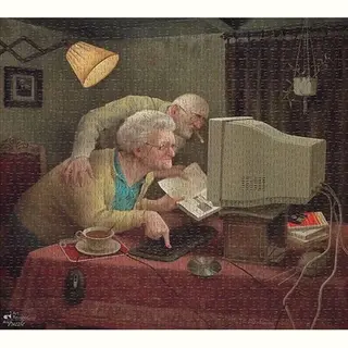Marius Van Dokkum Puzzel - Meegaan Met Je Tijd - 1000 St