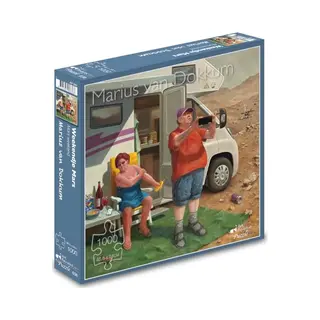 Art Revisited Puzzel Marius Van Dokkum - Weekendje Mars (1000 Stukjes)