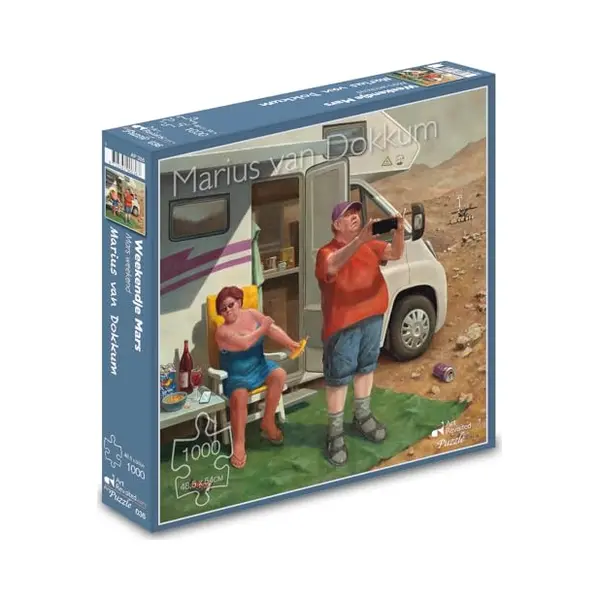 Art Revisited Puzzel Marius Van Dokkum - Weekendje Mars (1000 Stukjes) thumbnail