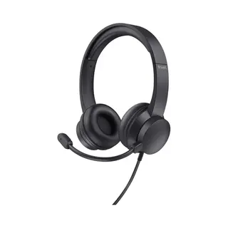 Trust Hs-150 Headset Wired Head-band Office/Call center Black