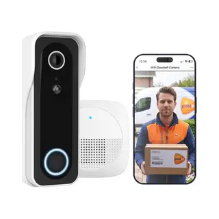 Trust Doorcam-3000 Zwart, Wit