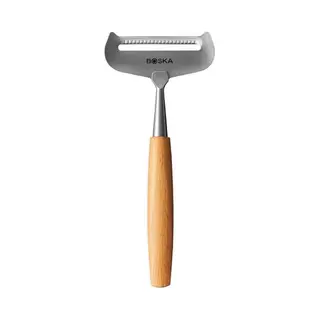 Boska Holland Käsehobel Amigo, Edelstahl, Holz, Für Weichkäse