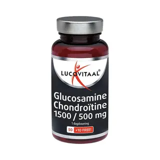 Lucovitaal Glucosamine Chondroïtine 1500/500mg Tabletten 60ST