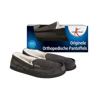 Lucovitaal Orthopedische Pantoffels 37-38 Antraciet