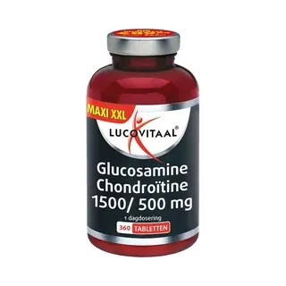Lucovitaal Glucosamine Chondroitine 1500/500 Milligram Voedingssupplement - 360 Tabletten