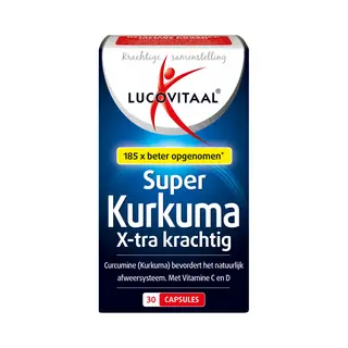 Lucovitaal Super Curcumine X-tra Krachtig Voedingssupplement - 30 Capsules